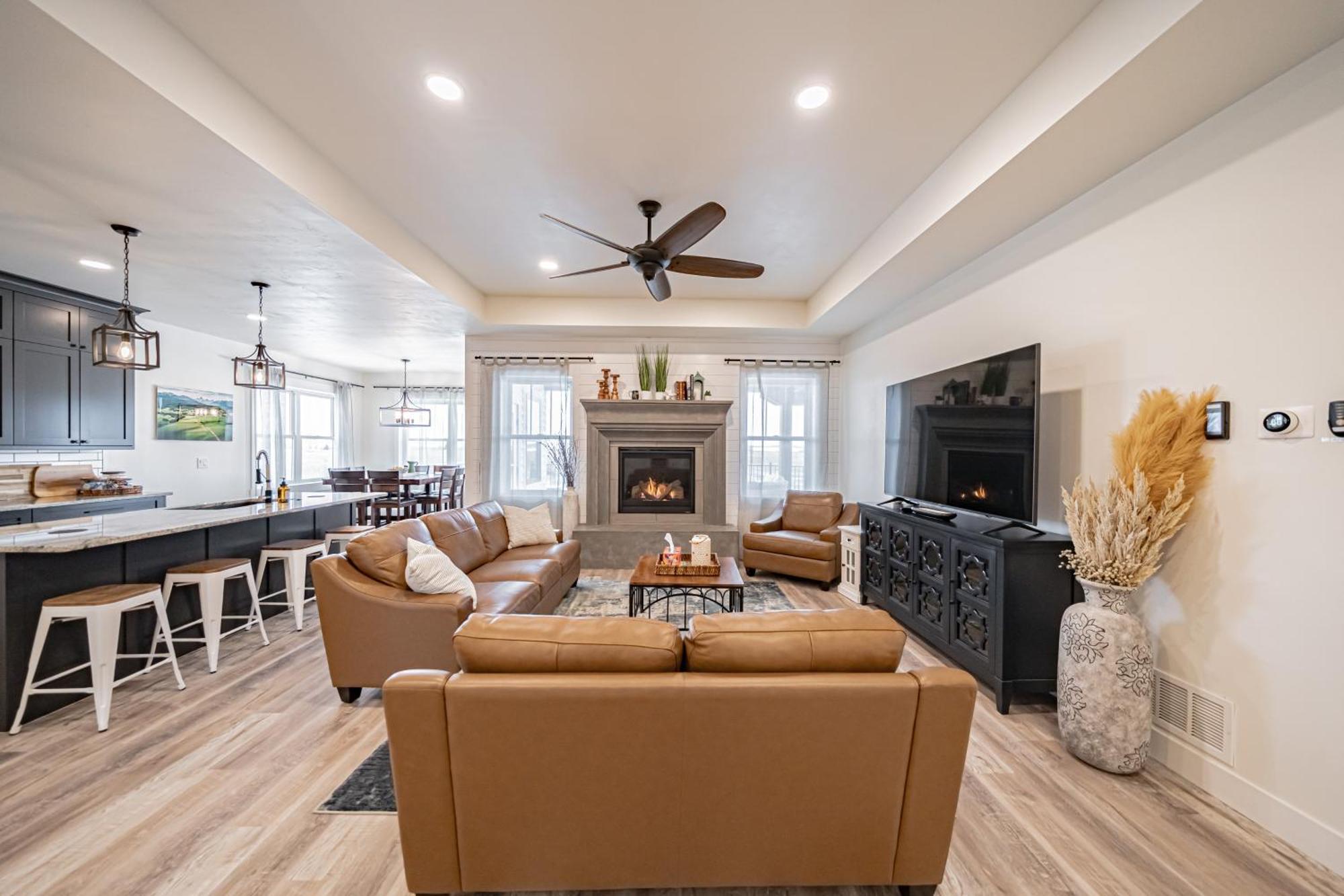 Teton Valley Getaway With Private Deck And Hot Tub! Ashton Esterno foto